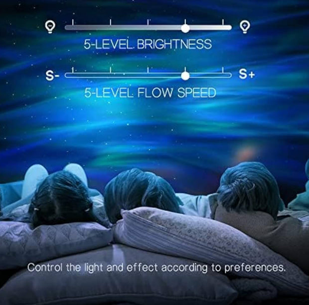 Nebula Room Projector – Starry Sky Light Display for Home Ambiance and Relaxation Paws & Play