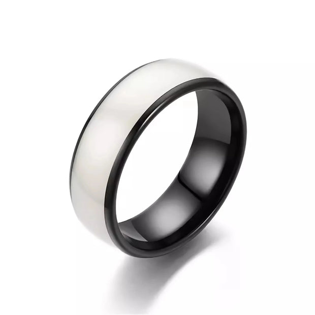T5577 Chip RFID Black or White Ceramics Smart Finger Rewrite Ring 125KHZ Wear for Men or Women Brodster Market