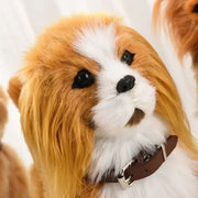 New Simulation Electric Pet Dog Voice Control Walking Nodding Music Touch Robot Animal Plush Pet Children's Toy Gift Brodster Market