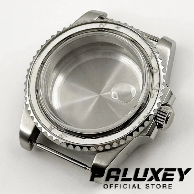 NH35 40mm Diver Waterproof For NH34 NH35 NH36 ETA2824 Movement Black Purple GMT Bezel Sapphire Glass Watch Case Glide Lock Clasp Brodster Market