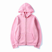 2025 Women Fleece Zip Up Hoodies Running Sports Sweatshirts Fashion Female Classic Casual Zipper Jackets Y2k Hip Hop Streetwear Brodster Market