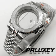 NH35 40mm Diver Waterproof For NH34 NH35 NH36 ETA2824 Movement Black Purple GMT Bezel Sapphire Glass Watch Case Glide Lock Clasp Brodster Market