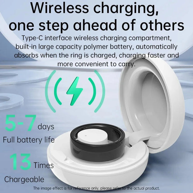 Smart Ring Bluetooth 5.1 Sleep Camera Remote Control Multiple Exercise Modes Wearable Fitness Ring Brodster Market