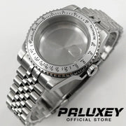 NH35 40mm Diver Waterproof For NH34 NH35 NH36 ETA2824 Movement Black Purple GMT Bezel Sapphire Glass Watch Case Glide Lock Clasp Brodster Market