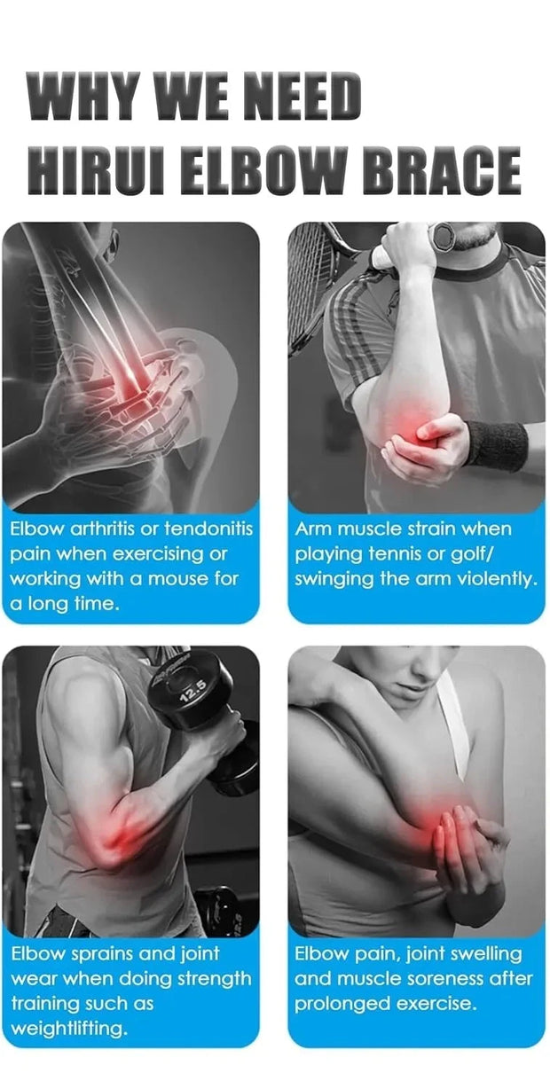 Tennis Elbow Braces for Tendonitis and Tennis Elbow Golfers Elbow Forearm Brace Straps and Compression Pad Muscle Strains Unisex Brodster Market