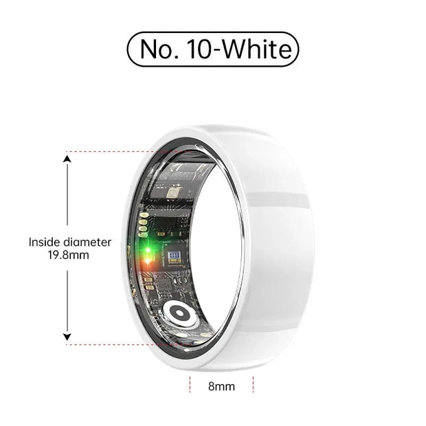 Smart Ring Bluetooth 5.1 Sleep Camera Remote Control Multiple Exercise Modes Wearable Fitness Ring Brodster Market