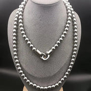 1M Chinese Style Steel Whip Bracelet Necklace Chain Prayer Beads Self Defense Waist Faith Buddha Men's EDC Gadgets Punk Jewelry Brodster Market