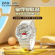 ZGO Co-branded Pokemon Cartoon Pikachu Watches Student Sports Waterproof Electronic Watch Gifts Brodster Market