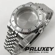 NH35 40mm Diver Waterproof For NH34 NH35 NH36 ETA2824 Movement Black Purple GMT Bezel Sapphire Glass Watch Case Glide Lock Clasp Brodster Market