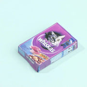 1/12 Dollhouse Miniature Pet Dog Cat Food with Bowl Kitchen Garden Decor Doll House Accessories Brodster Market