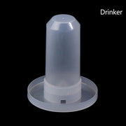 automatic bird drinker Cup Fountain Pet Bird Plastic Feeder Drinker Water Food Tray Tank Bird Pigeon Cage Supplies Brodster Market