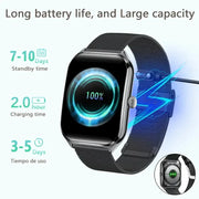 New Ultra Thin Smart Watch men 1.96" AMOLED 360*360 HD Pixel Display Always Show Time Call Reminder Smartwatch Ladies For huawei Brodster Market