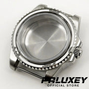 NH35 40mm Diver Waterproof For NH34 NH35 NH36 ETA2824 Movement Black Purple GMT Bezel Sapphire Glass Watch Case Glide Lock Clasp Brodster Market