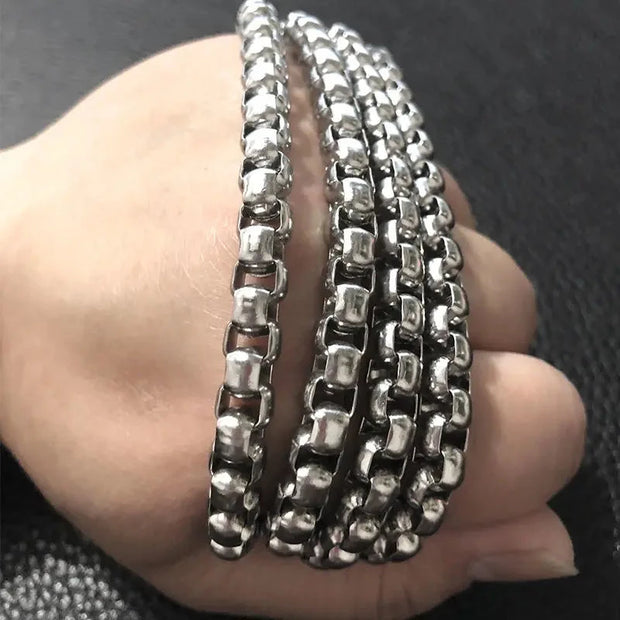 Dragon Head Pendants Bracelets EDC Self Defense Whip Titanium Steel Necklace Fashion Chain Waist Boy Gadgets For Men Cool Gifts Brodster Market