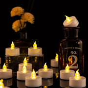 LED Candles 48/24/12 Pack Battery Operated Candles Batteries Lights Candles to Create Warm Ambiance Naturally Flickering Bright Brodster Market