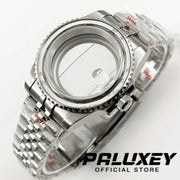 NH35 40mm Diver Waterproof For NH34 NH35 NH36 ETA2824 Movement Black Purple GMT Bezel Sapphire Glass Watch Case Glide Lock Clasp Brodster Market