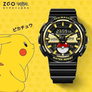 ZGO Co-branded Pokemon Cartoon Pikachu Watches Student Sports Waterproof Electronic Watch Gifts Brodster Market