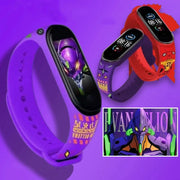 EVANGELION Smartwatch Anime Waterproof Bluetooth Sport Fitness Watch Wristwatches Pedometer Long Standby Multi-function Watches Brodster Market