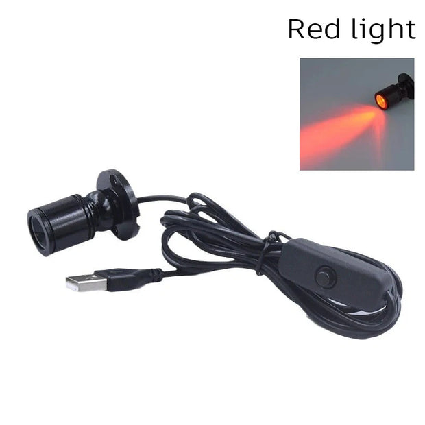 LED USB 5V 3W Led Spot Light Surface Mounted Cabinet Showcase Counter Jewelry Lamp Rotatable Angle Ceiling Mini Spotlight Brodster Market