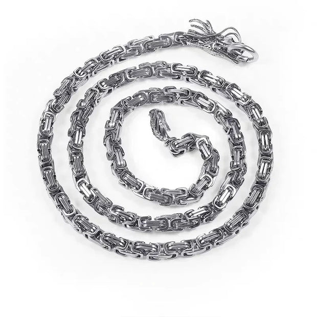 Dragon Head Pendants Bracelets EDC Self Defense Whip Titanium Steel Necklace Fashion Jewlery Waist Mens Gadgets For Cool Gifts Brodster Market