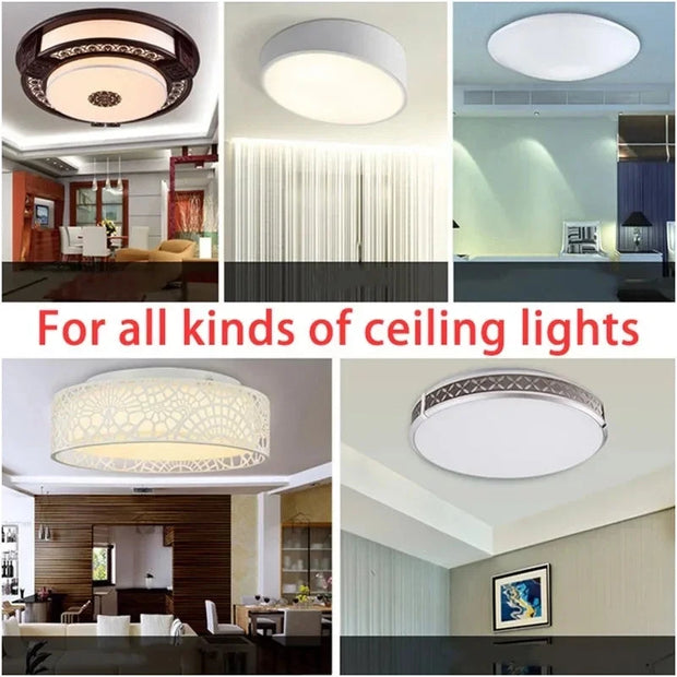LED Panel Light 12W/18W/24W/36W Round  Super Bright AC220V  Module Energy-Saving Easy Install Replacement Ceiling Lights Board Brodster Market