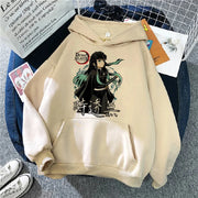 Tokito Hoodies Women Japanese Anime Hood Women 90s Sweater Casual Sweatshirts for Women Winter Fleece Harajuku Street Hoody Brodster Market