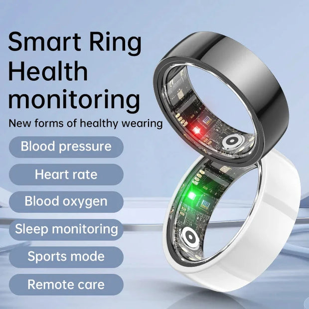 Smart Ring Bluetooth 5.1 Sleep Camera Remote Control Multiple Exercise Modes Wearable Fitness Ring Brodster Market