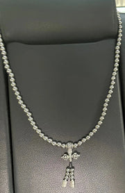 Titanium Steel Bracelet Necklace Chain Prayer Beads Self Defense Waist Faith Buddha Cross Pendant Mens Gadgets For Jewelry Gifts Brodster Market