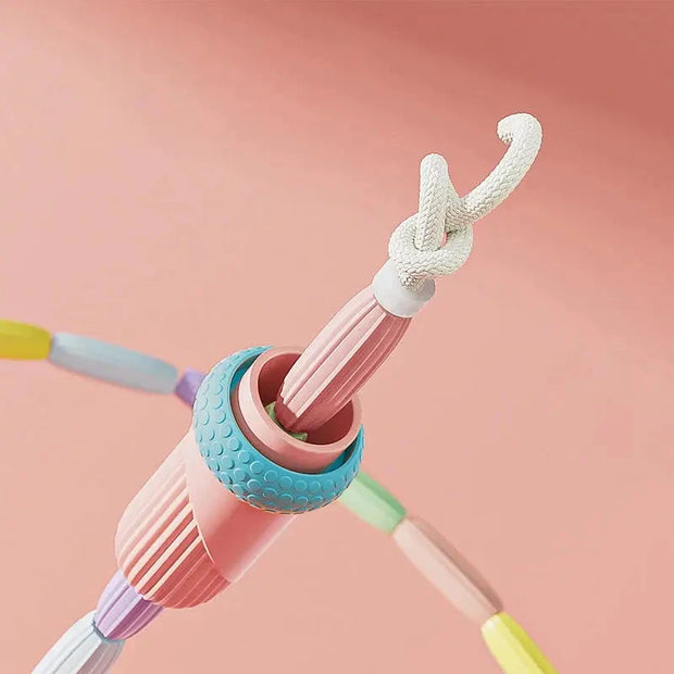 Rope Skipping Colorful Soft Beads Beaded Skipping Jump Rope For Kindergarten Pupil Choldren Beginners Brodster Market