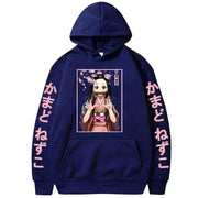 Autumn And Winter Popular Anime Kamado Nezuko Printed Hooded Hoodies For Women Coat Fashion Plus Size Clothing Brodster Market