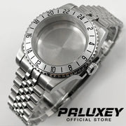 NH35 40mm Diver Waterproof For NH34 NH35 NH36 ETA2824 Movement Black Purple GMT Bezel Sapphire Glass Watch Case Glide Lock Clasp Brodster Market