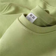 Women Men Autumn Cotton Pullover Sweatshirts O-neck Casual Loose Simple Solid Tops Harajuku Long Sleeve Multicolor Sweatshirts Brodster Market