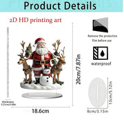 Christmas series of gifts Home desktop decoration 2D acrylic handicraft ornament
