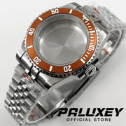 NH35 40mm Diver Waterproof For NH34 NH35 NH36 ETA2824 Movement Black Purple GMT Bezel Sapphire Glass Watch Case Glide Lock Clasp Brodster Market