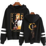 New Anime Rengoku Kyoujurou Hoodie Men's Fashion Personality Long Sleeve Hooded Sweatshirt Pullover Brodster Market