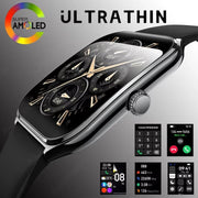New Ultra Thin Smart Watch men 1.96" AMOLED 360*360 HD Pixel Display Always Show Time Call Reminder Smartwatch Ladies For huawei Brodster Market