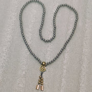 Titanium Steel Bracelet Necklace Chain Prayer Beads Self Defense Waist Faith Buddha Cross Pendant Mens Gadgets For Jewelry Gifts Brodster Market