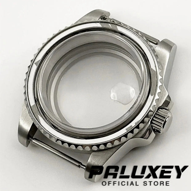 NH35 40mm Diver Waterproof For NH34 NH35 NH36 ETA2824 Movement Black Purple GMT Bezel Sapphire Glass Watch Case Glide Lock Clasp Brodster Market