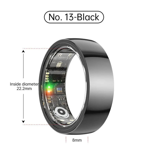 Smart Ring Bluetooth 5.1 Sleep Camera Remote Control Multiple Exercise Modes Wearable Fitness Ring Brodster Market