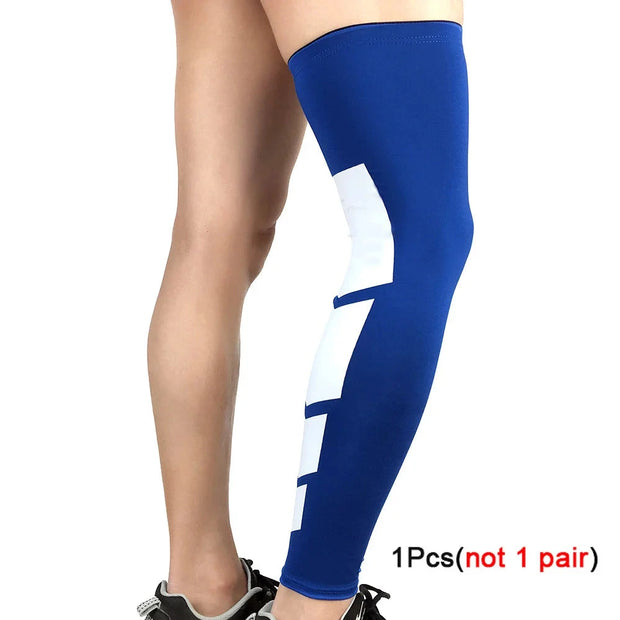 TopRunn 1PCS Super Elastic Basketball Leg Warmers Calf Thigh Compression Sleeves Knee Brace Soccer Volleyball Cycling Brodster Market