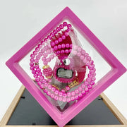 Muslim Prayer Beads Bracelet And Finger Counter Set Colour 99 Imitation Pearl Bracelets Resettable Finger Counter Ring Brodster Market