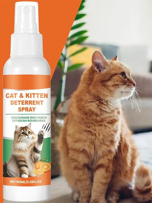 New Cat Repellent Spray No Scratch Spray For Cats Cat Training Spray Natural Cat Scratching Spray Keep Cats Out Training Tool Brodster Market