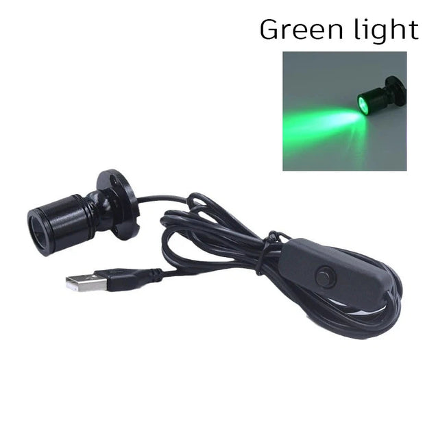 LED USB 5V 3W Led Spot Light Surface Mounted Cabinet Showcase Counter Jewelry Lamp Rotatable Angle Ceiling Mini Spotlight Brodster Market