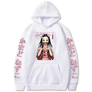 Autumn And Winter Popular Anime Kamado Nezuko Printed Hooded Hoodies For Women Coat Fashion Plus Size Clothing Brodster Market