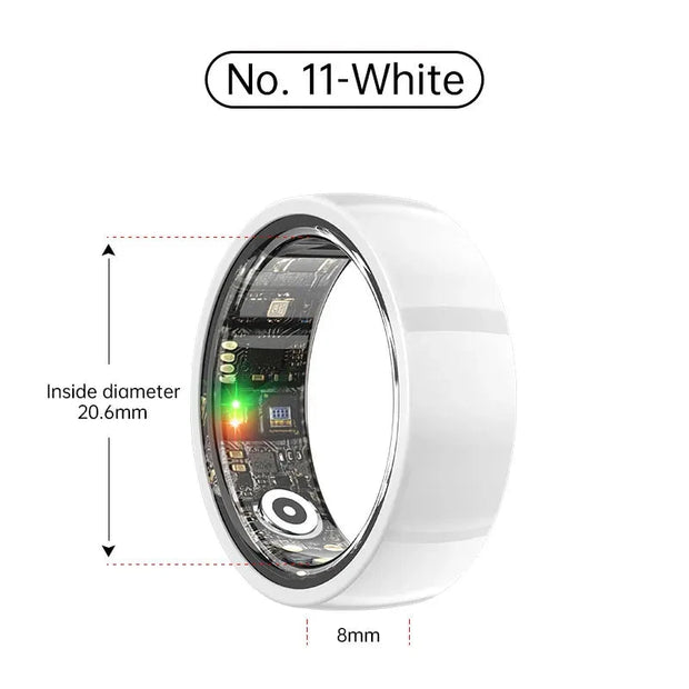 Smart Ring Bluetooth 5.1 Sleep Camera Remote Control Multiple Exercise Modes Wearable Fitness Ring Brodster Market