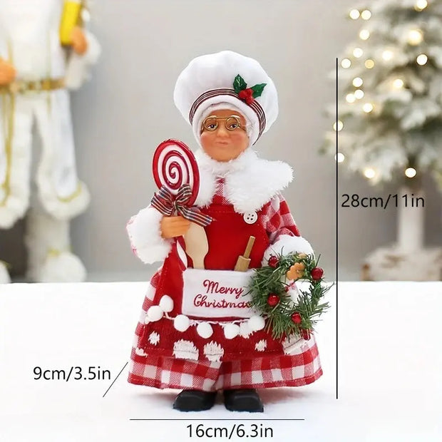 Christmas chef, home decoration, Christmas party decoration, birthday decoration, Christmas gift table decorations