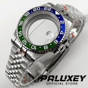 NH35 40mm Diver Waterproof For NH34 NH35 NH36 ETA2824 Movement Black Purple GMT Bezel Sapphire Glass Watch Case Glide Lock Clasp Brodster Market