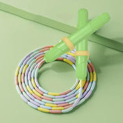 Rope Skipping Colorful Soft Beads Beaded Skipping Jump Rope For Kindergarten Pupil Choldren Beginners Brodster Market