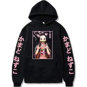 Autumn And Winter Popular Anime Kamado Nezuko Printed Hooded Hoodies For Women Coat Fashion Plus Size Clothing Brodster Market