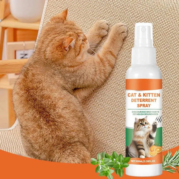 New Cat Repellent Spray No Scratch Spray For Cats Cat Training Spray Natural Cat Scratching Spray Keep Cats Out Training Tool Brodster Market